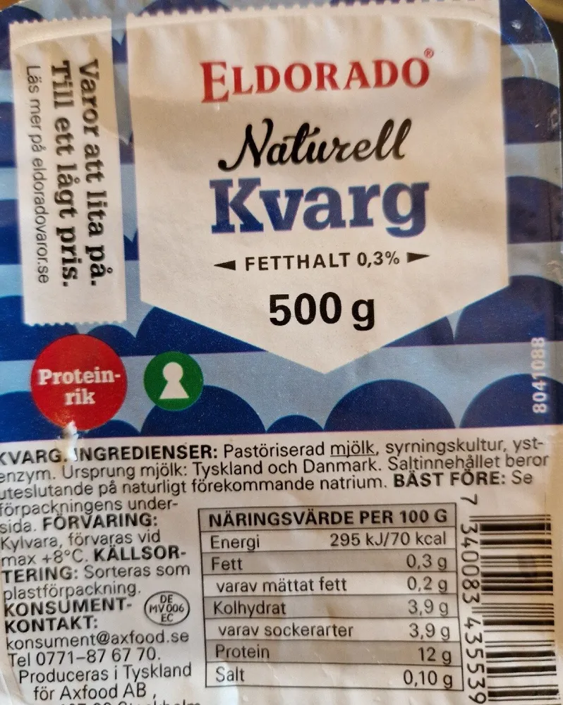 Naturell Kvarg