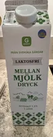 Laktosfri Mellanmjölk