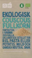 Ekologisk couscous fullkorn