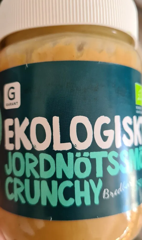 Ekologiskt Jordnötssmör Crunchy
