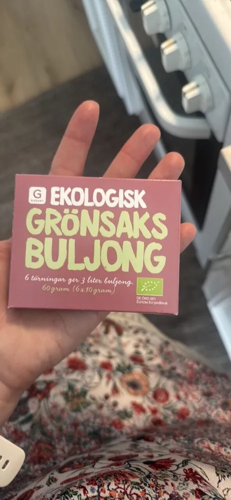 Grönsaksbuljong, Ekologisk