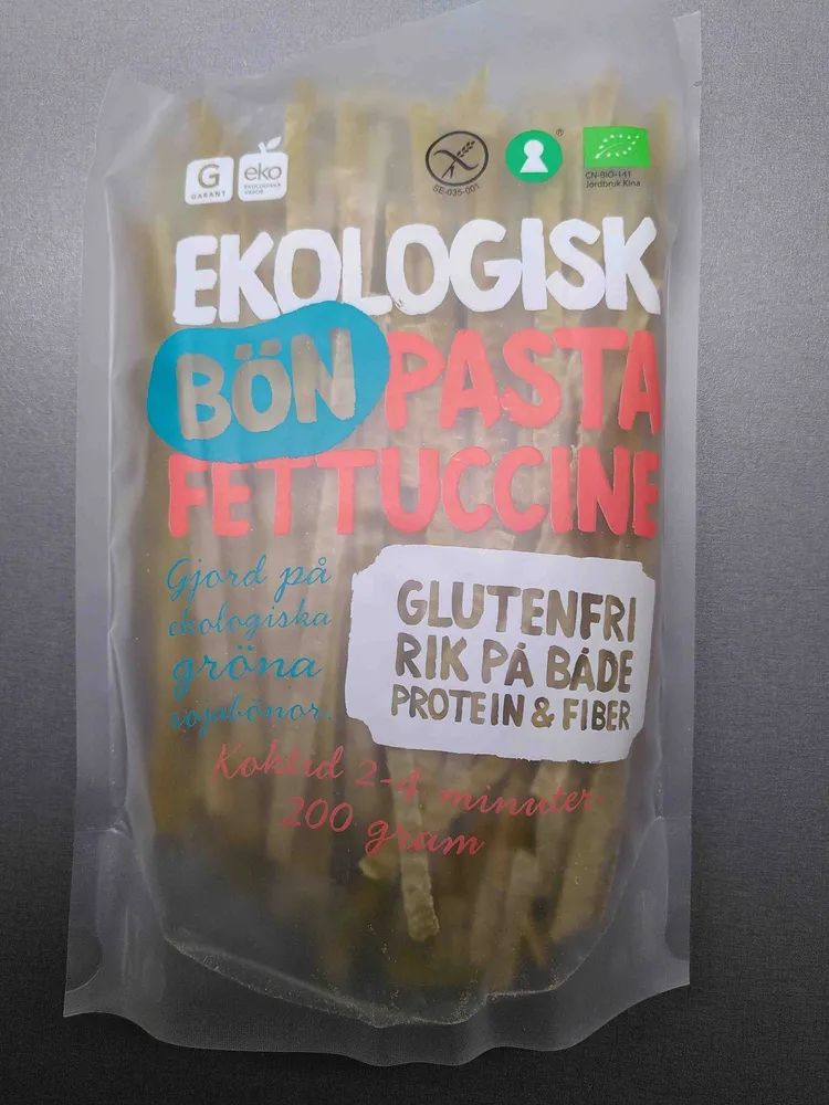 EKOLOGISK BÖN PASTA FETTUCCINE