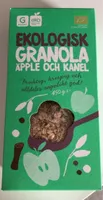 Ekologisk granola äpple och kanel