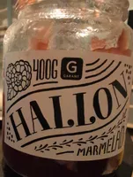 Hallon marmelad