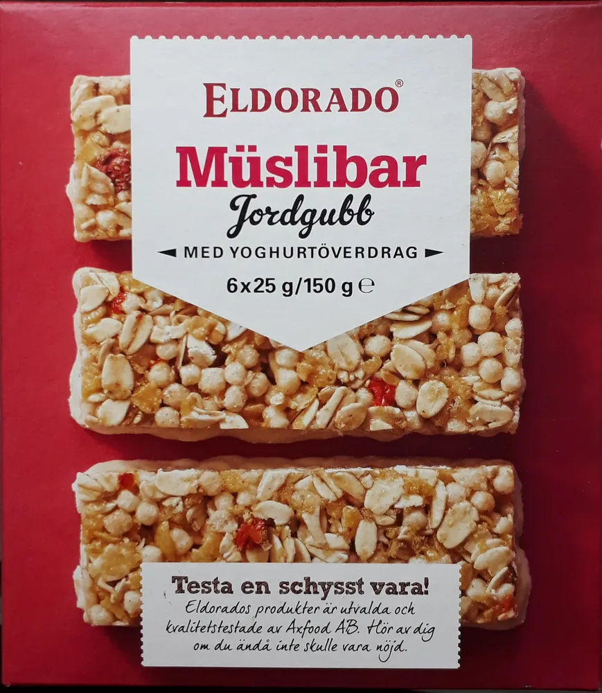 Müslibar Jordgubb