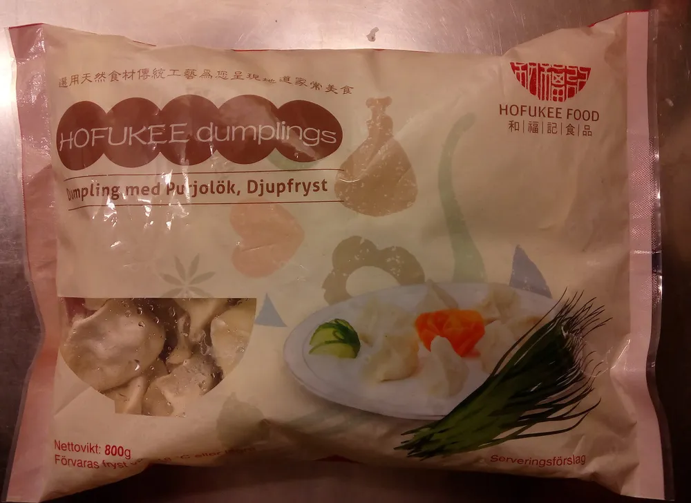 Hofukee dumplings