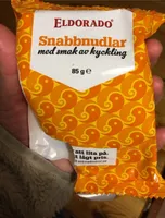 Snabbnudlar med smak av kyckling
