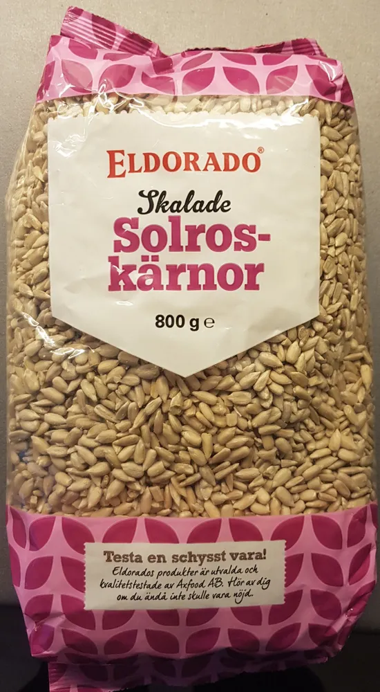 Skalade Solroskärnor