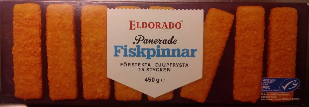 Eldorado Panerade Fiskpinnar