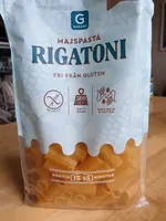 Rigatoni majspasta