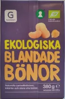 Ekologiska blandade bönor