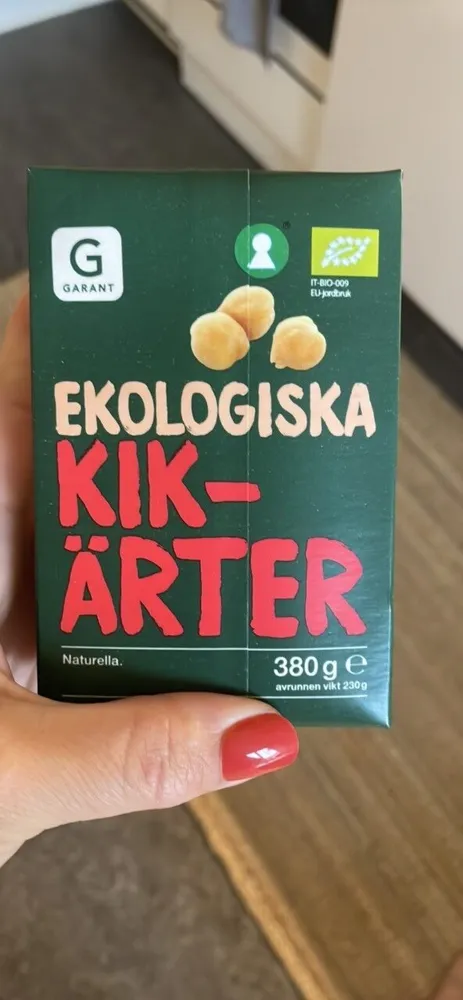 Ekologiska kikärter