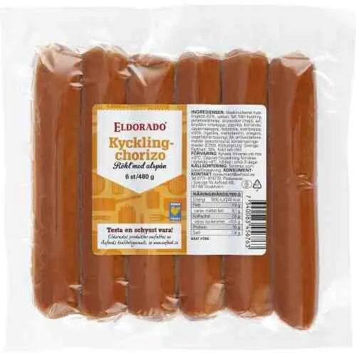 Kycklingchorizo