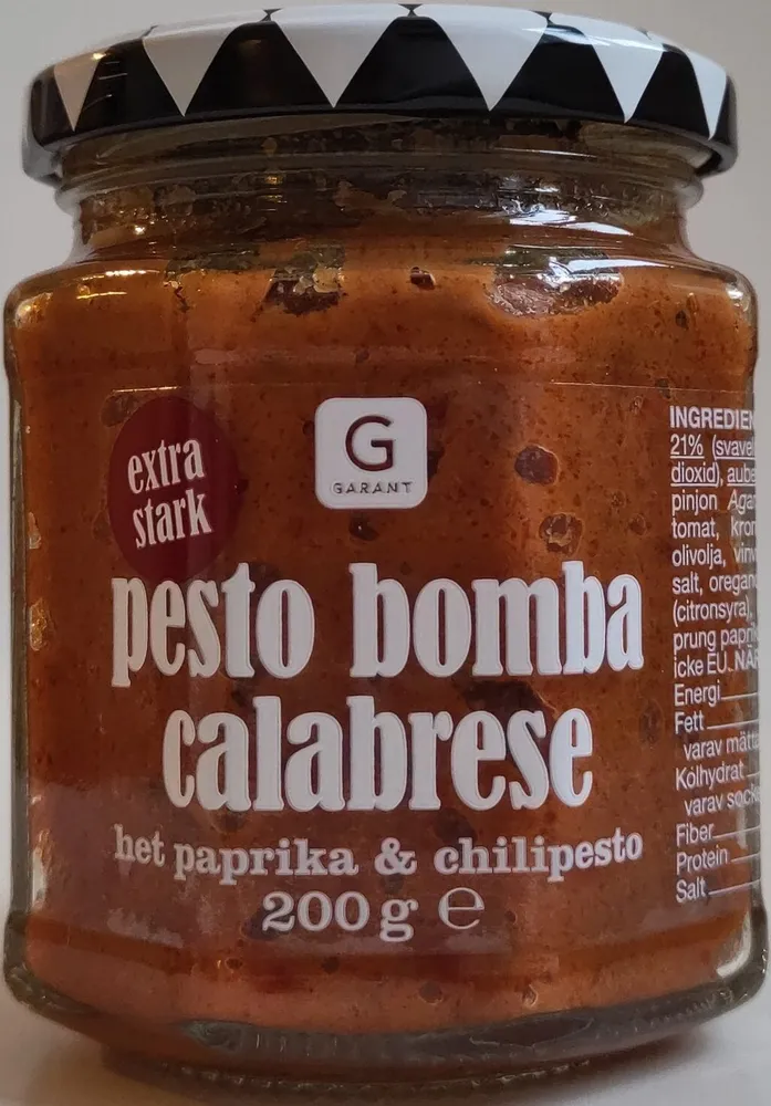 pesto bomba calabrese