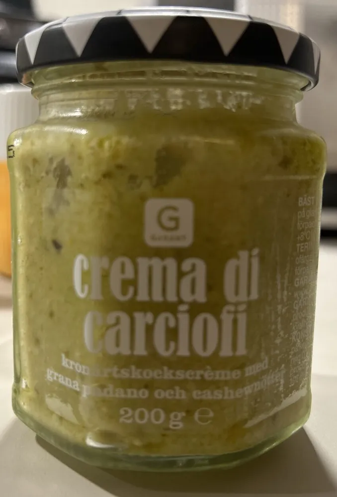 creama di carciofi