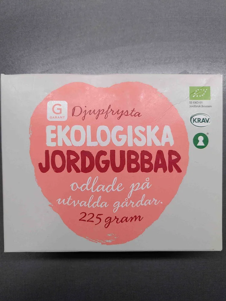 Ekologiska jordgubbar