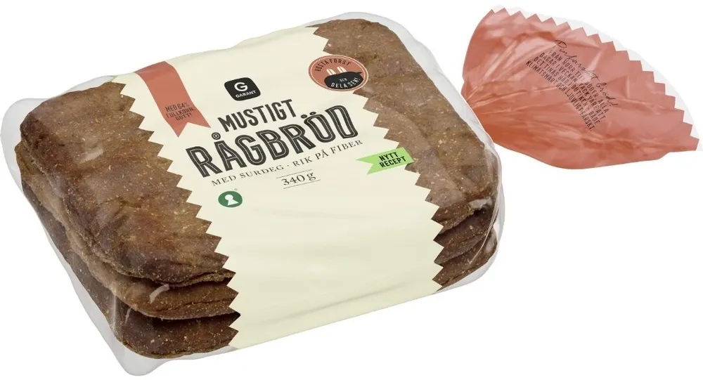 Mustigt Rågbröd