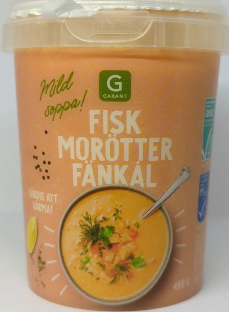 Fisksoppa Med Morot Och Fänkål