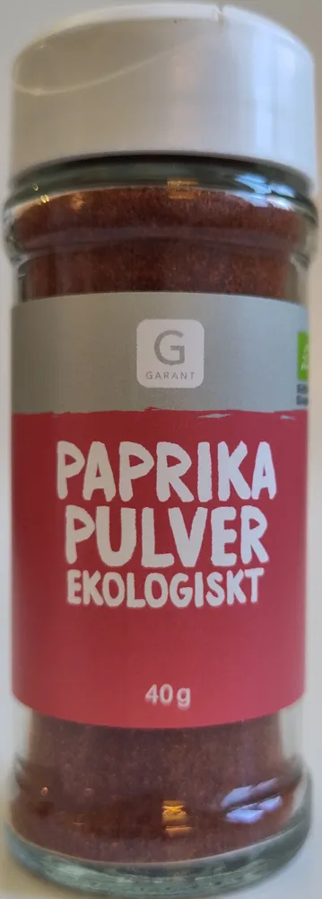 Paprikapulver ekologiskt