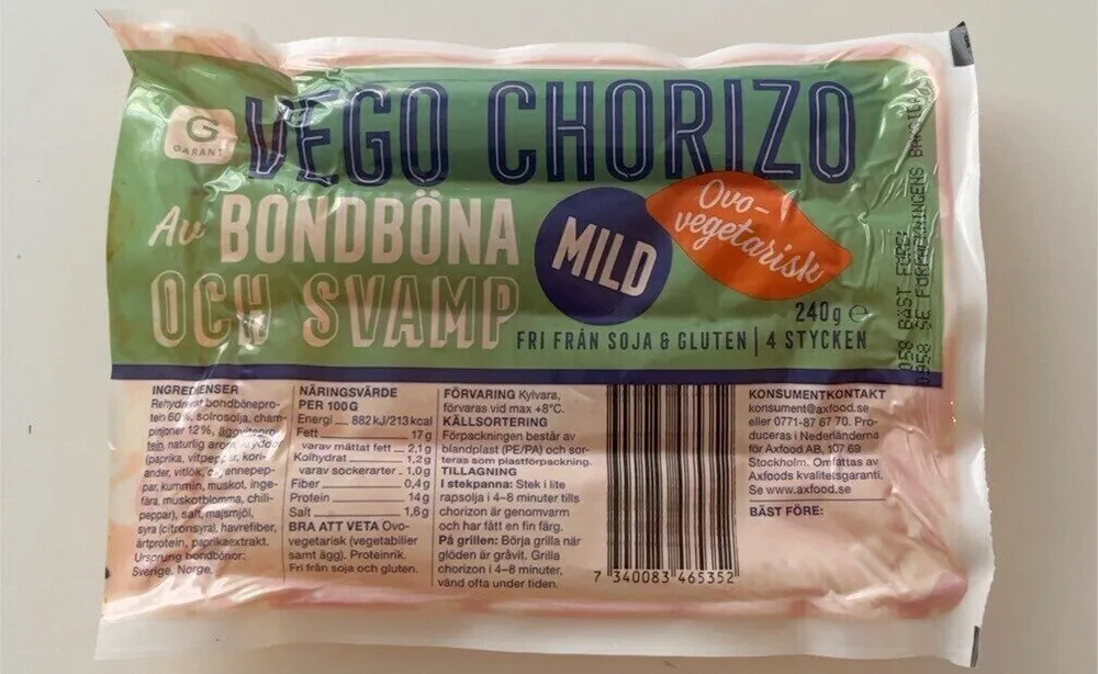 Vego Chorizo
