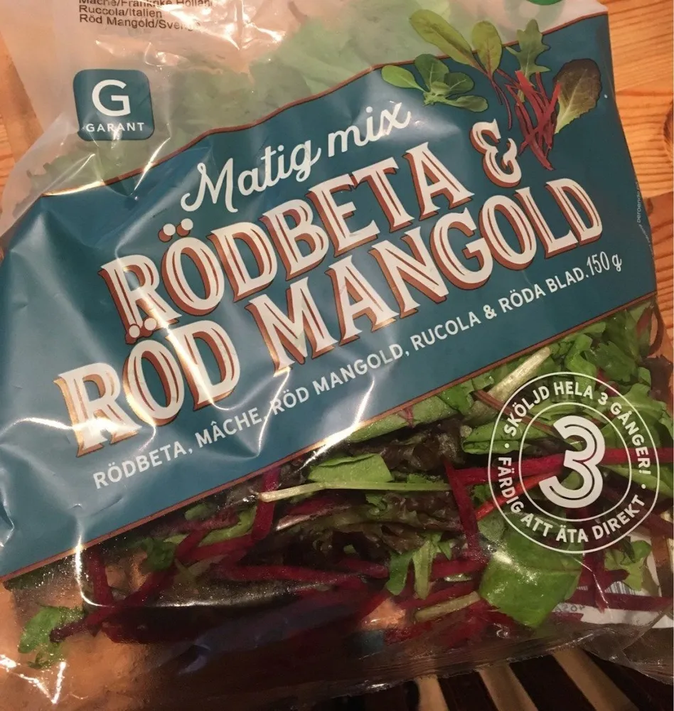 Rödbeta & röd mangold