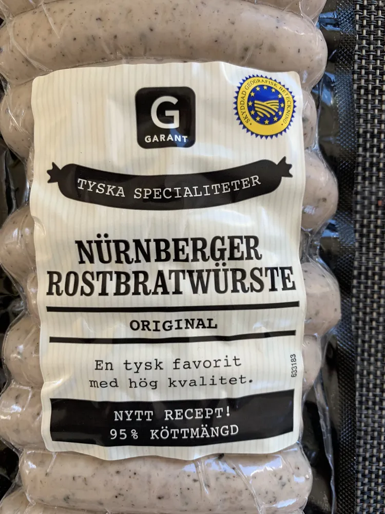 Nürnberger Rostbratwürste