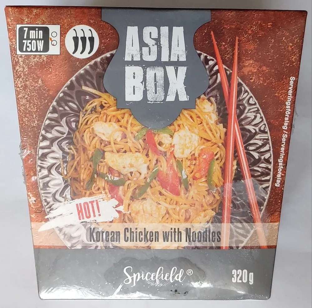 Korean Chicken with Noodles