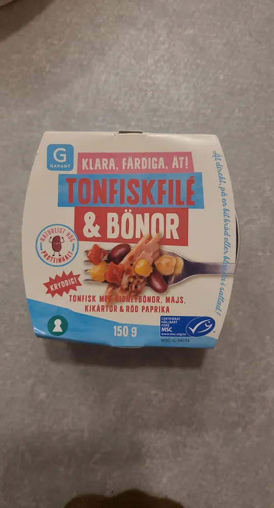 Tonfisk & Bönor