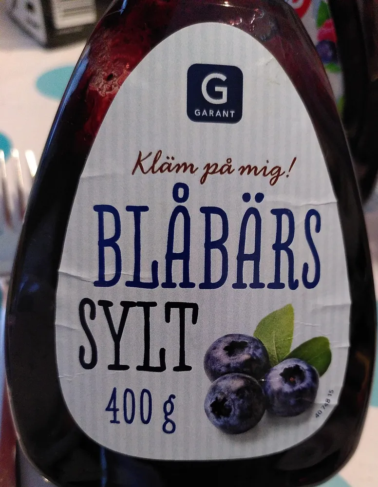 Blaubeermarmelade