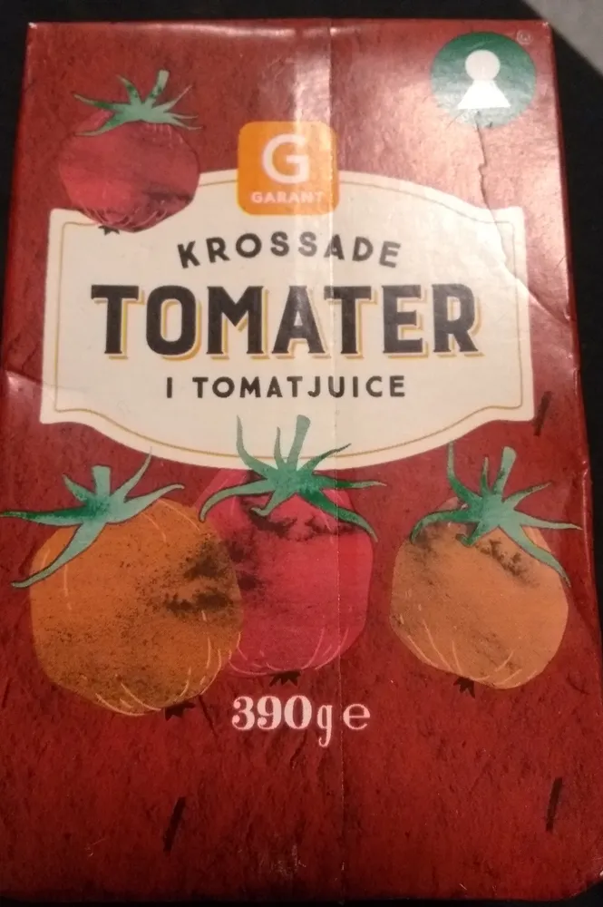 Krossade Tomater i Tomatjuice