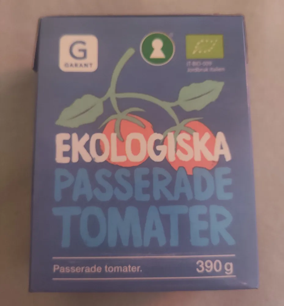 ekologiska Passerade tomater