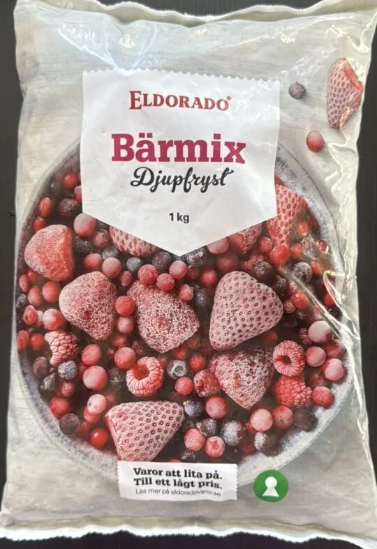 Bärmix Djupfryst
