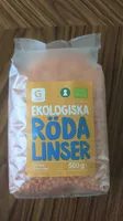 Ekologiska röda linser