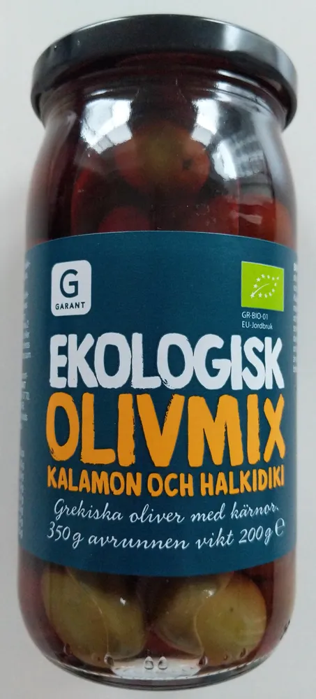 Ekologisk Olivmix Kalamon och Halkidiki