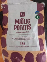 Mjölig potatis