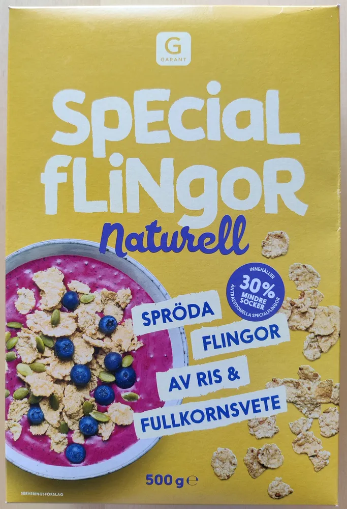 Specialflingor naturell