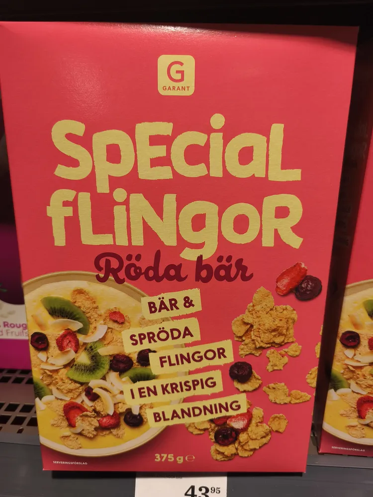 Special Flingor Röda Bär