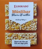 Müslibar - Havre & Nötter