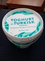 Yoghurt av turkisk