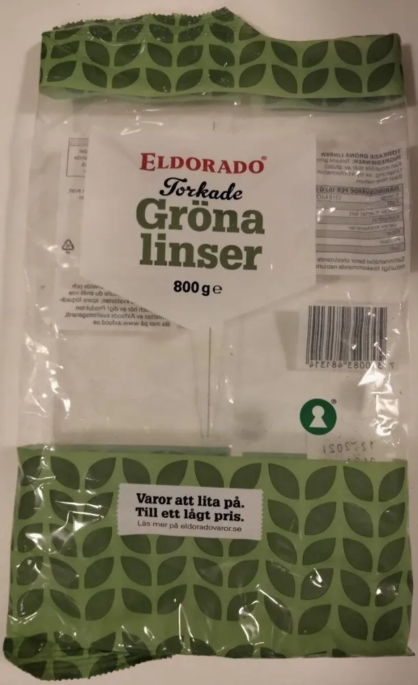 gröna linser