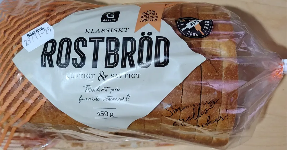 Klassiskt Rostbröd