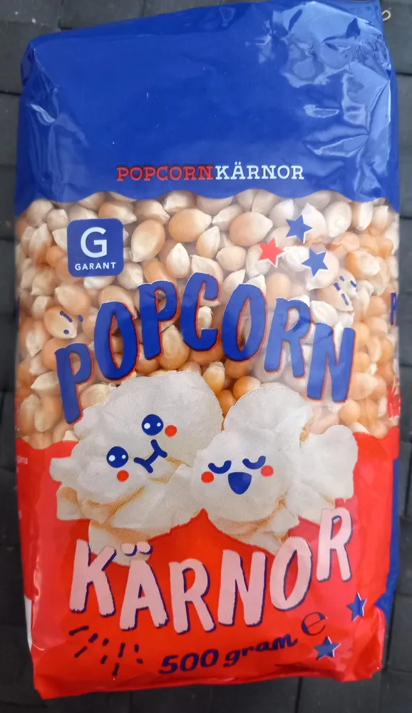 Popcorn kärnor
