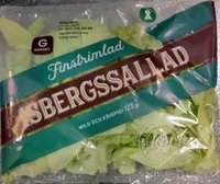 Finstrimlad isbergssallad