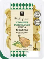 Vegansk Tortelloni Zucca & salvia