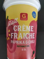 Crème fraiche paprika & chili