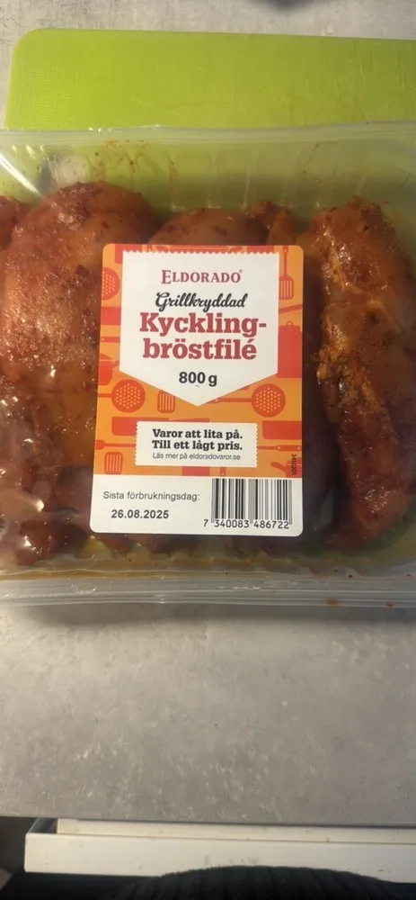 Kycklingbröstfile grillkryddad