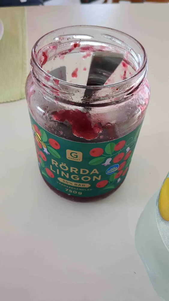 Rårörda lingon