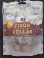 Fikon Bollar med aprikos och kanel