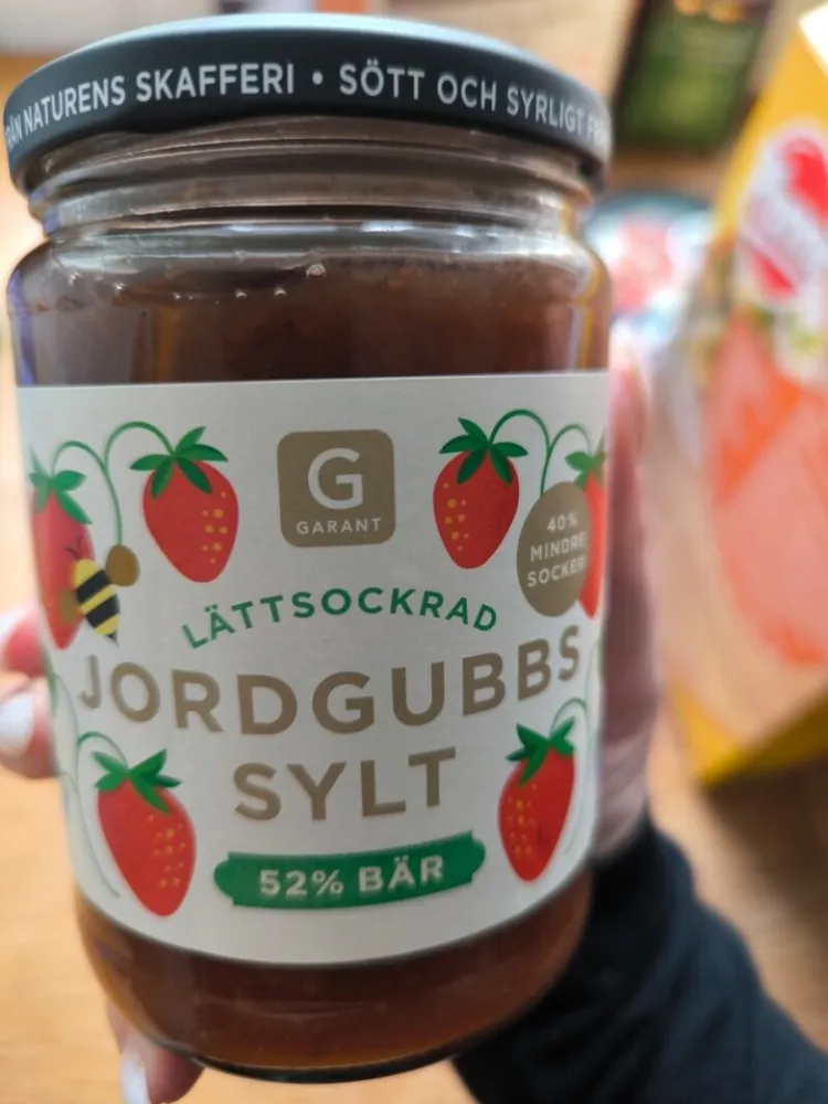 Jordgubbssylt Lättsockrad