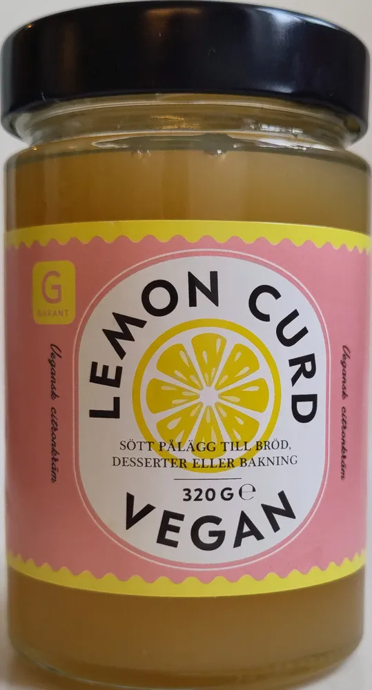 Lemon curd vegan